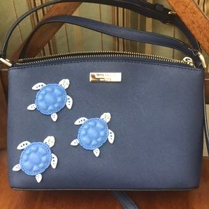 Kate Spade crossbody with three turtles